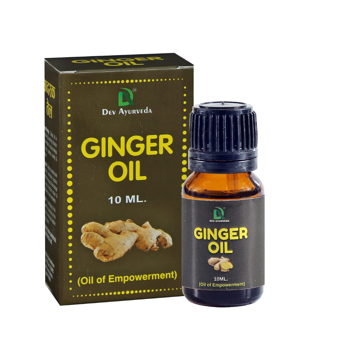 Dev Ayurveda Pure Ginger Essential Oil 10mL. (THERAPEUTIC GRADE) Tummy Drainage Oil (B0B528Z88D) Amazon Price History, Amazon Price Tracker