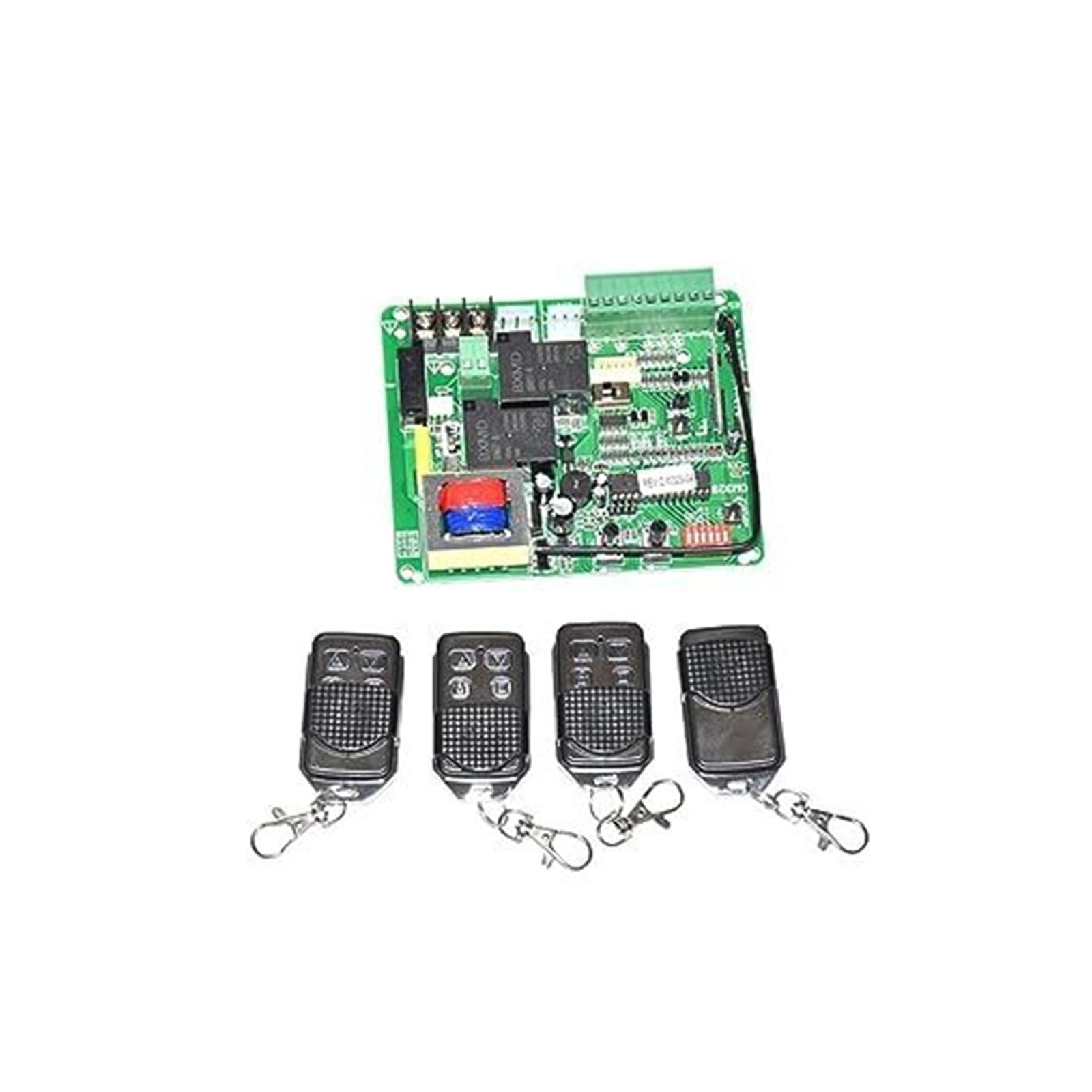 Płytka drukowana otwieracza bramy przesuwnej z zestawem zdalnego sterowania dla fabryk, szkół i rezydencji(5 Remote Control Kit)