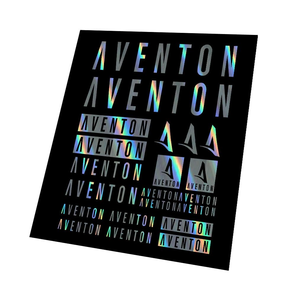 AE-PRO - Set For Aventon Bikes VINYLs Decal Stickers BIKE Frame Cycles Cycling Bicycle (Fluorescent Yellow)