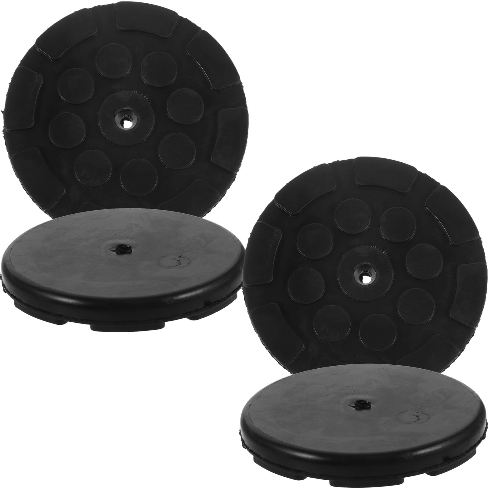 Patin de cric de garage Healvian : lot de 4 tampons en caoutchouc durable