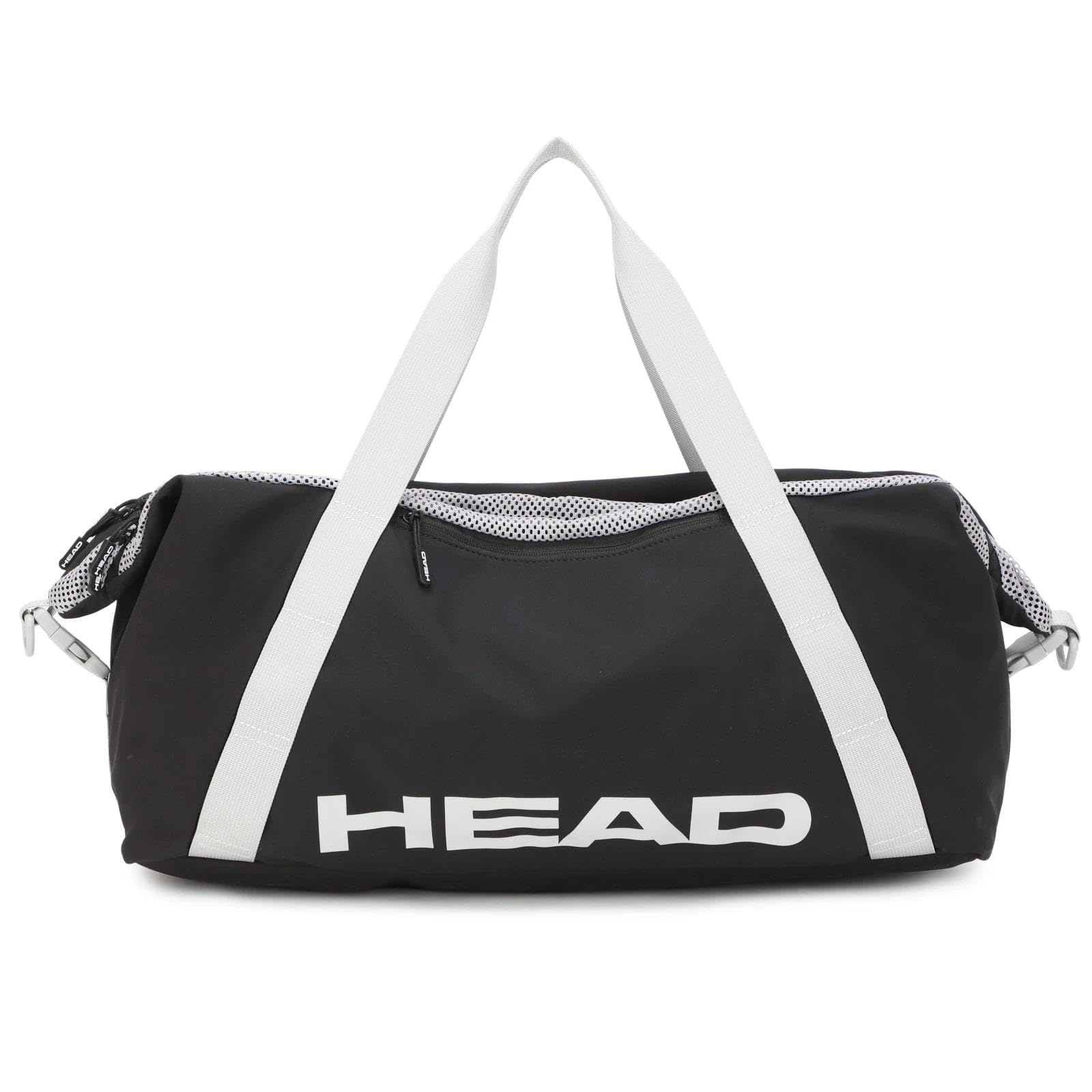 HEAD 45L Waterproof Gym Duffel Bag for Women & Men, Large Capacity Crossbody Sport Travel Bags for Fitness/Yoga, Lightweight Shoulder Tote Bag for