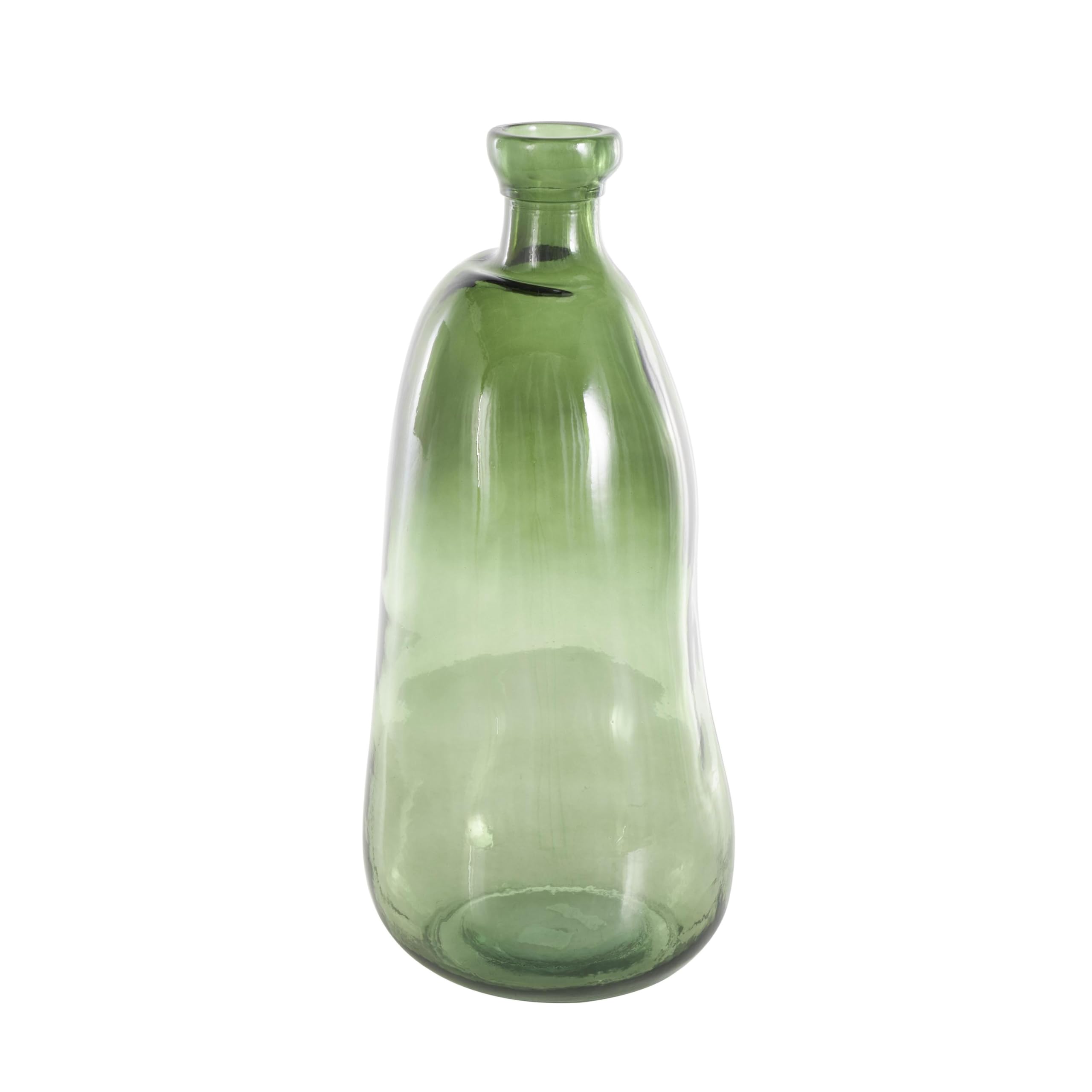 RECYCLED GLASS MADE IN SPAIN グリーン系ボトル3個 RECYCLED GLASS MADE IN SPAIN グリーン系ボトル3個 RECYCLED