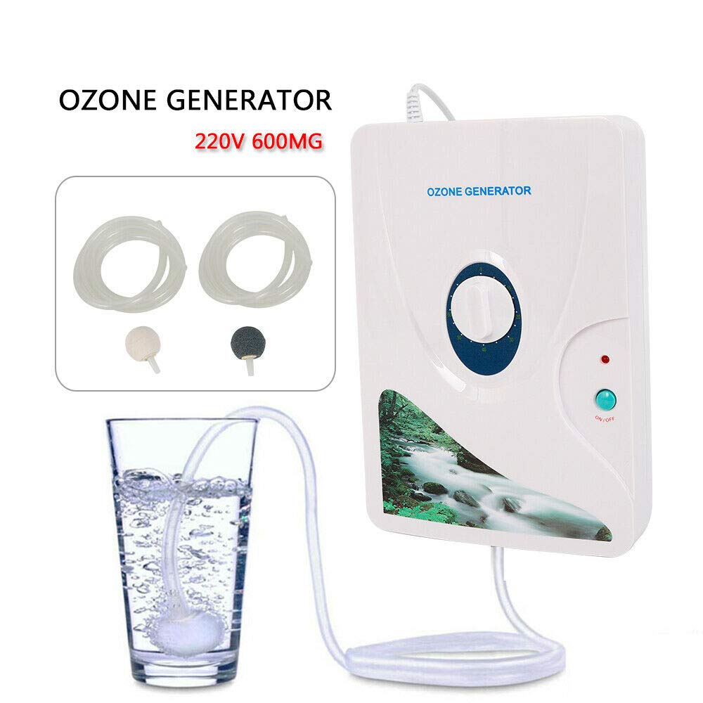 Samochodowy generator ozonu z wężem powietrznym 600 mg/h, przenośny oczyszczacz powietrza O3, urządzenie ozonowe z timerem, eliminuje zapachy, do pokoju, biura, garażu, samochodu, dymu i zwierząt