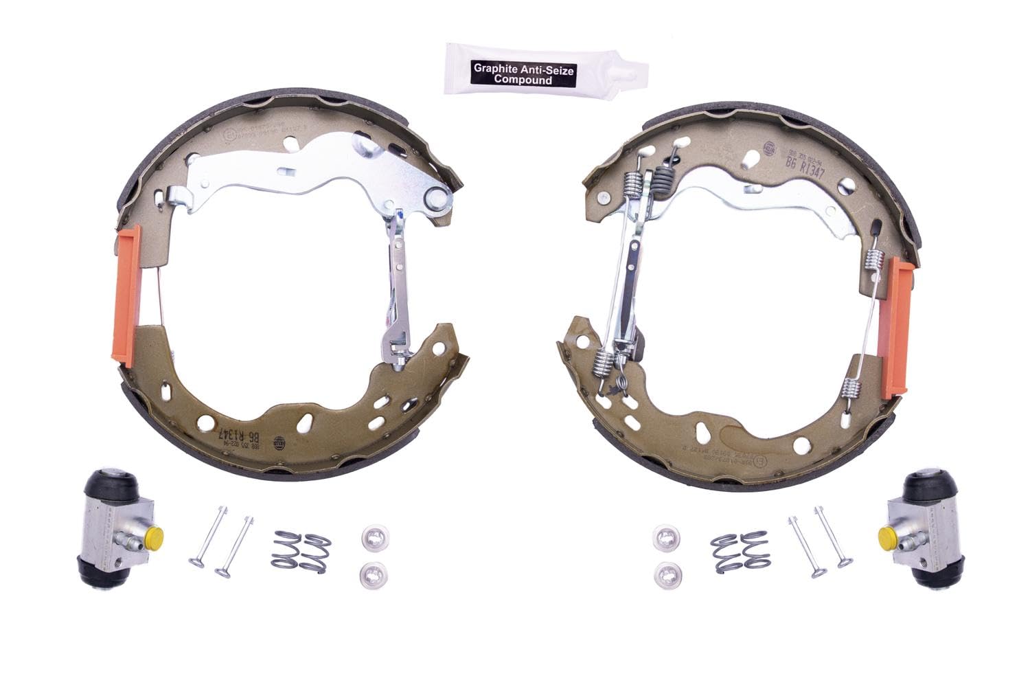 Rear Brake Shoe Set HELLA 8DB 355 022-941 Fits Fiat Suzuki Sedici SX4