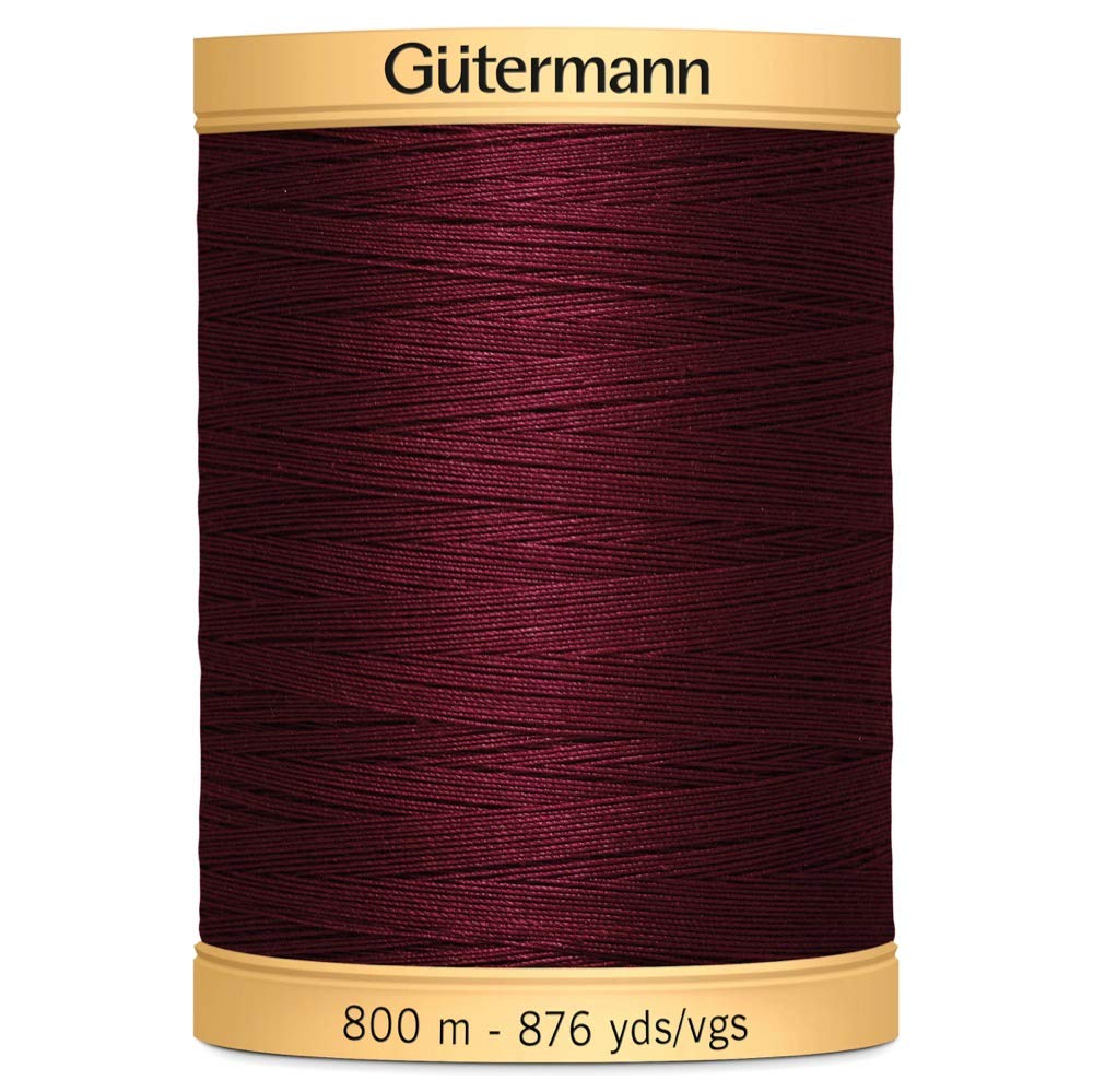 Gütermann 2833 Gutermann Natural Cotton Thread For Hand Or Machine Sewing, Quilting, Decorative Embroidery Or Applique - Colour -1 X 800M Spool