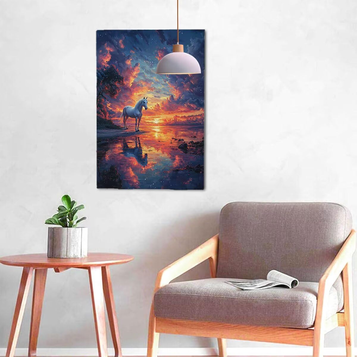 Obraz diamentowy dla dorosłych zachód słońca diamentowy obraz duży rozmiar 70 x 90 cm, 5D diamentowe malowanie dziecko Rhinestone Cross Stitch Crystal Art Canvas Craft Kit, dekoracja salonu, prezent