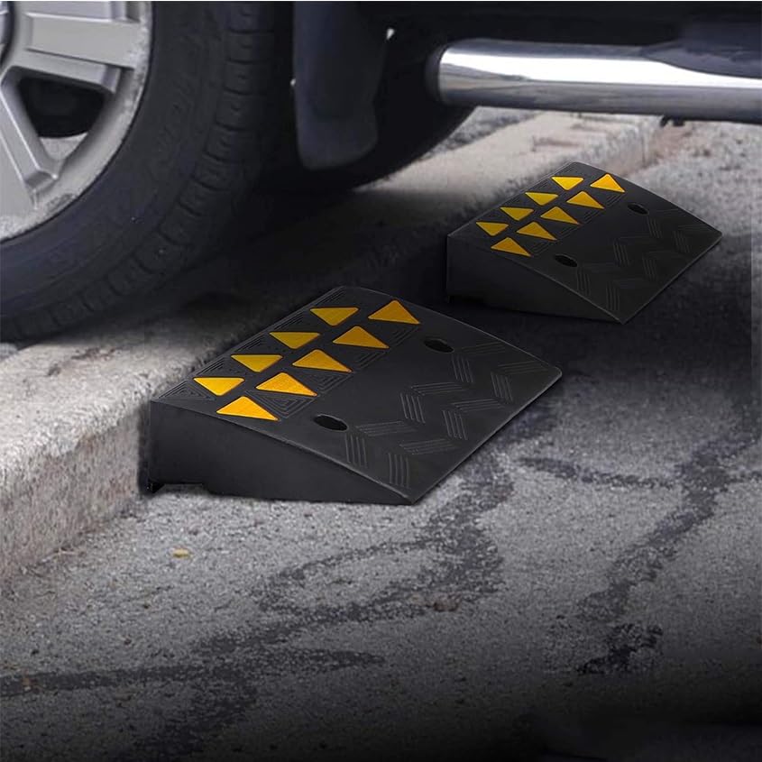 Rampas portátiles 16.7 x 14.6 pulg para motos y sillas miniatura 3