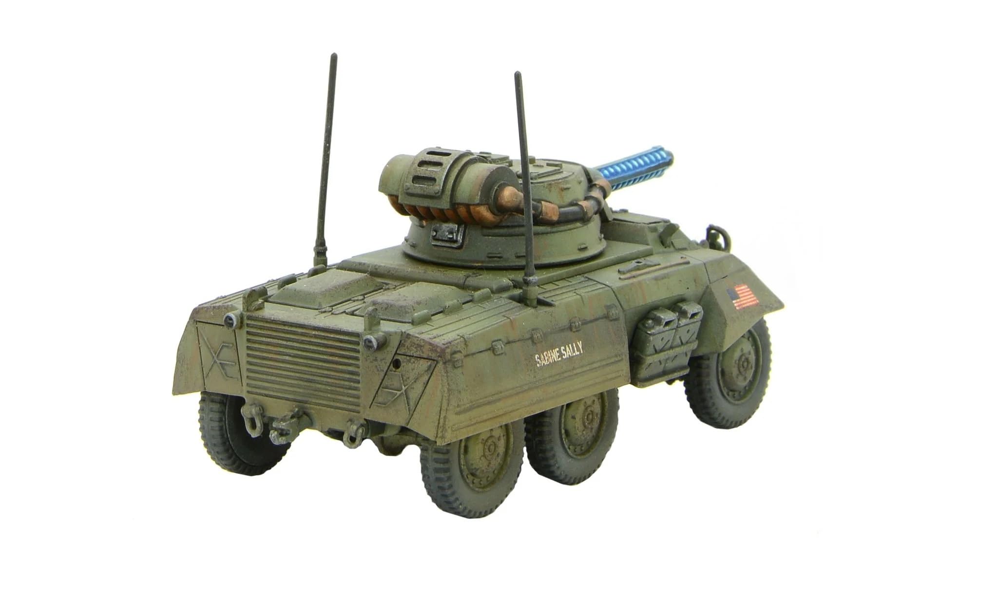 M8A3 Tesla Scout Car - United States Miniature for Konflikt 47 Highly Detailed 28mm Scale Miniature by Warlord Games - Image 3