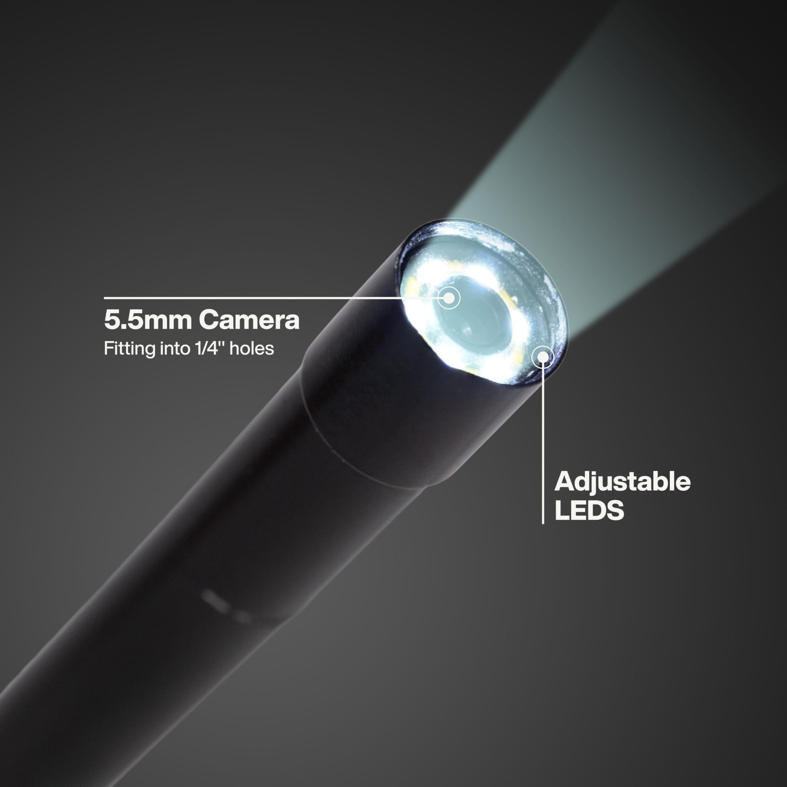 Klein Tools ET21 WiFi Borescope with Light, 5.5 mm 5-Foot Waterproof Snake — Amazon image 4