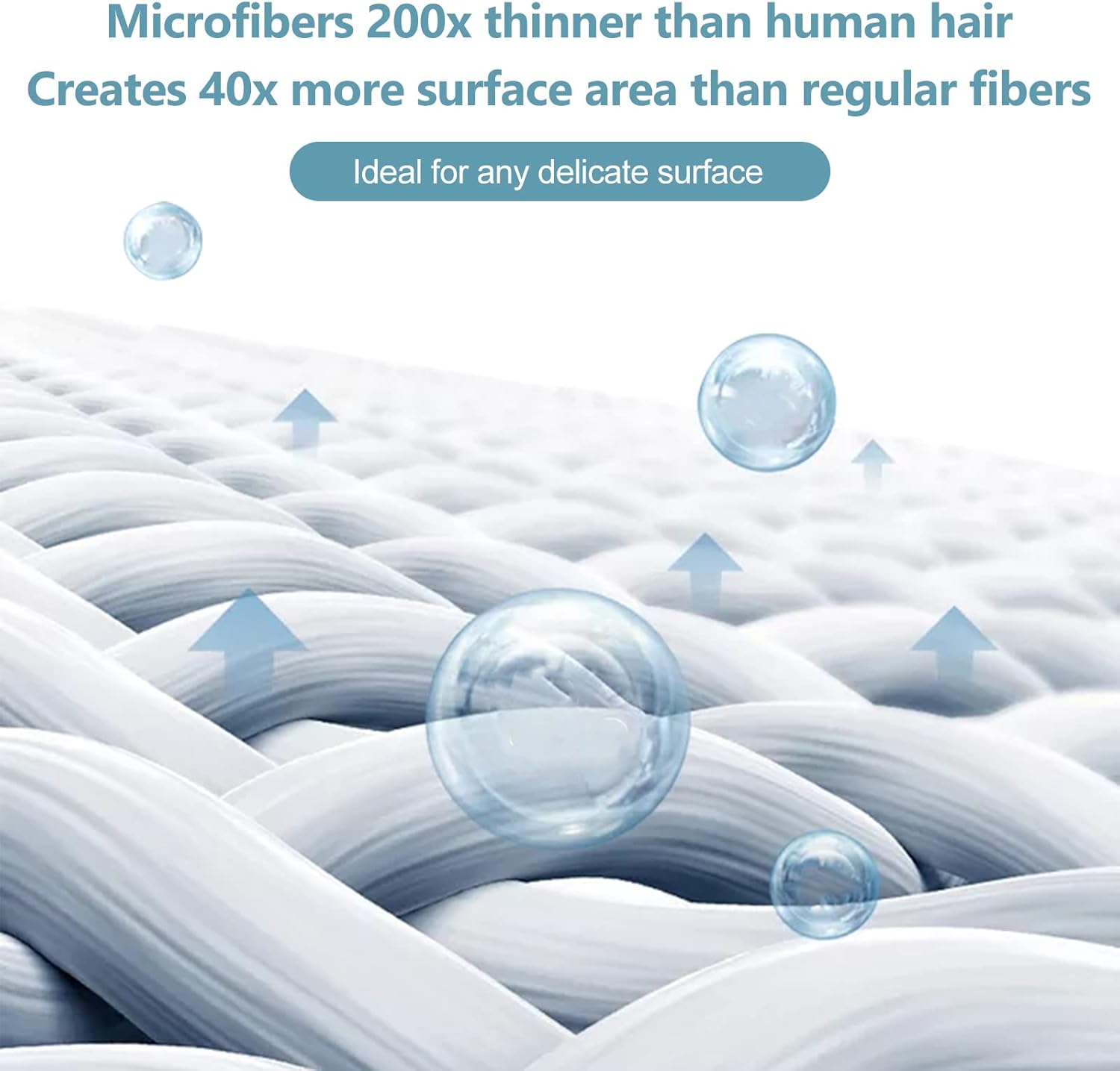 2 Pack ProCase Polishing Cloth Lint Free Soft Microfibre Cleaning