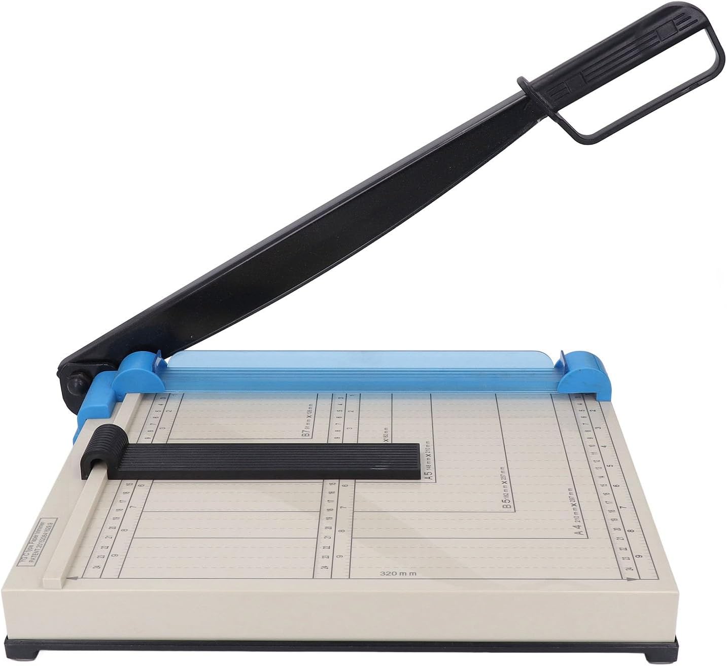 Garosa Paper Cutter with Accurate Scale, Stainless Steel Paper Trimmer for Scrapbooking, Home and Office Use