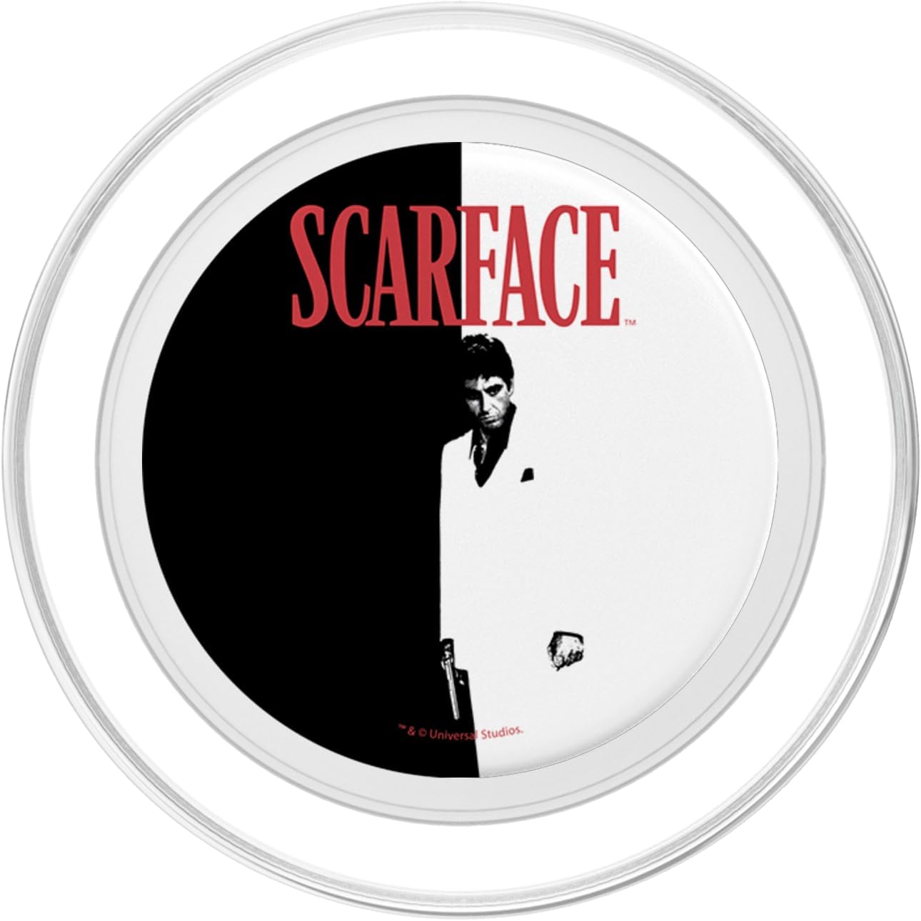 Scarface Split Movie Logo Poster PopSockets MagSafe PopGrip for iPhone