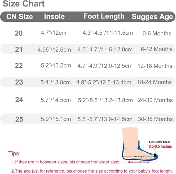 Toddler Sock Shoes Cute Baby First Walking Shoes Soft Sole with Grips for Boys Girls - 5