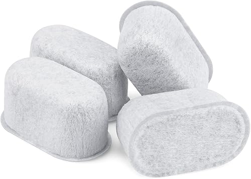 Filtro de café de agua activada de 12 tazas para Mr.Coffee Maker, cartucho de repuesto reutilizable con carbón activado, elimina impurezas, calcio,