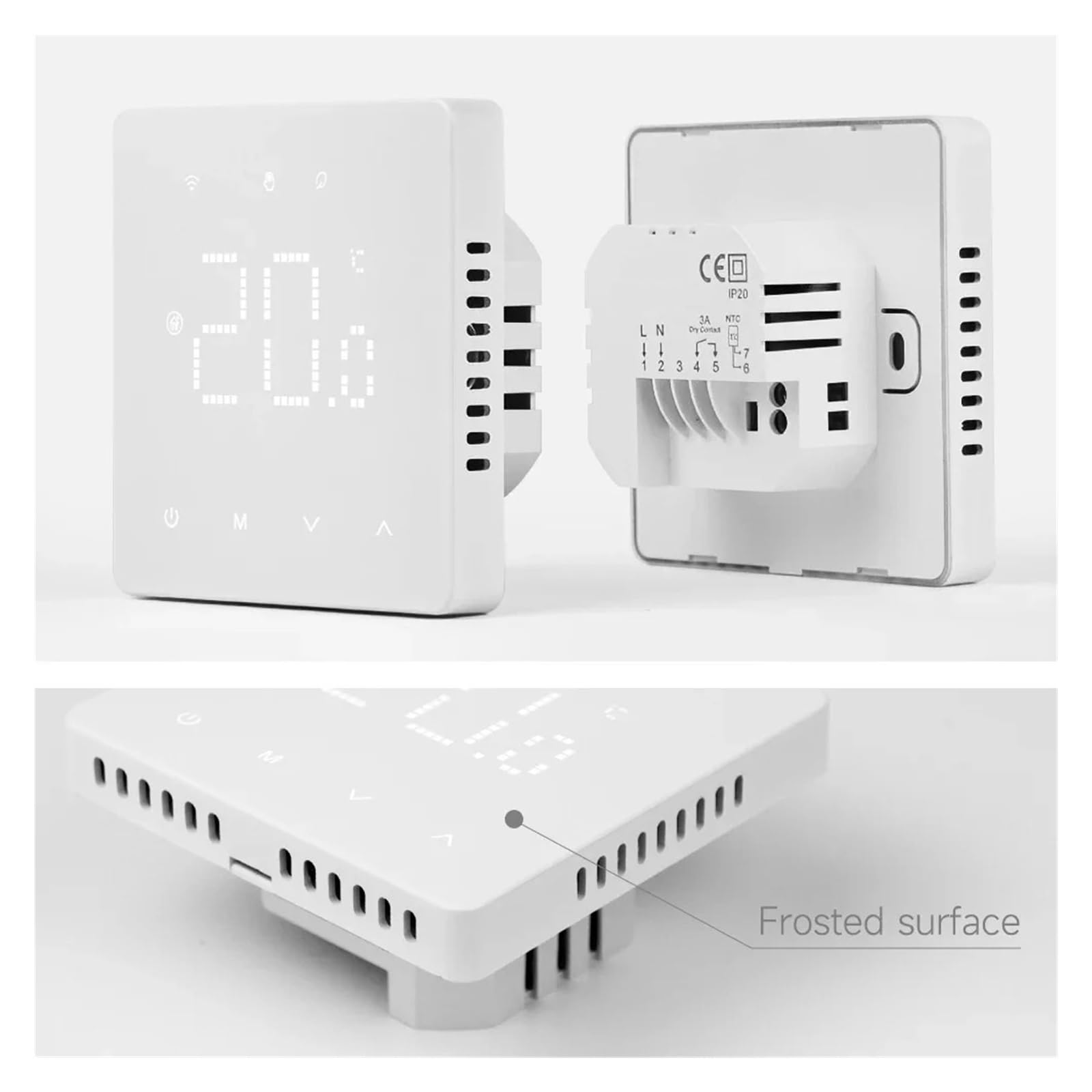 Termostat, Termostat Ogrzewania Podłogowego WiFi Programowalny Inteligentny Domowy(Electric heating)