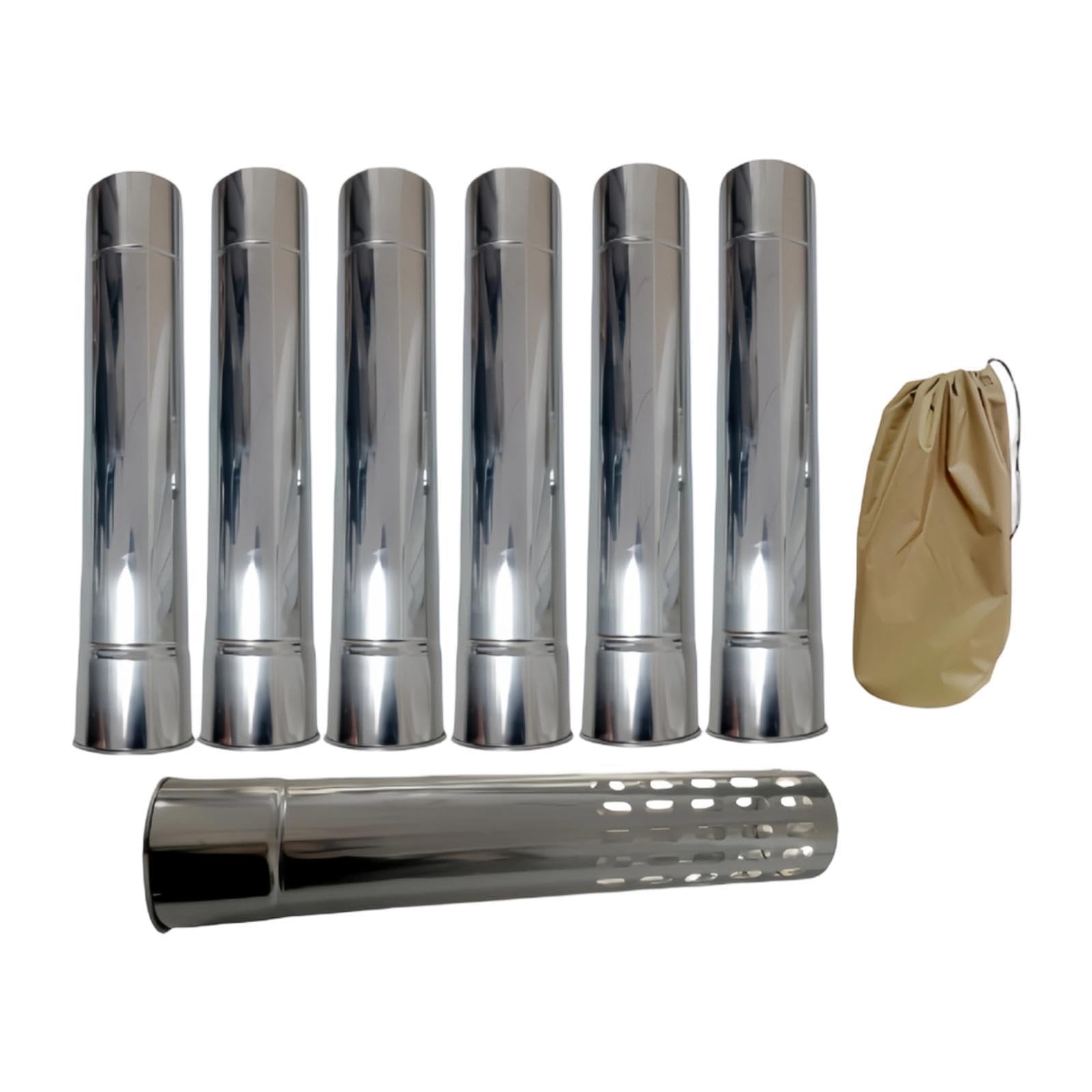 Chimney Tubes Fireplace Accessories Camp Stove Tube for Outdoor Tent Furnace|Camping Stoves|Outdoor Sports-image-35