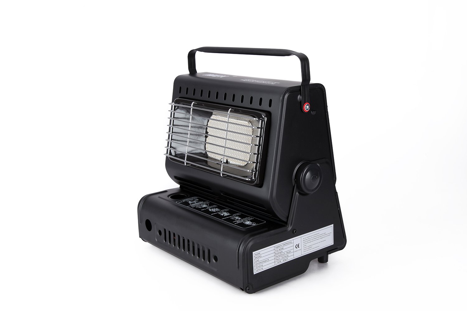 IMEX - Calefactor de gas cerámico para exterior, tiendas de campaña, camping, 1,3 kW