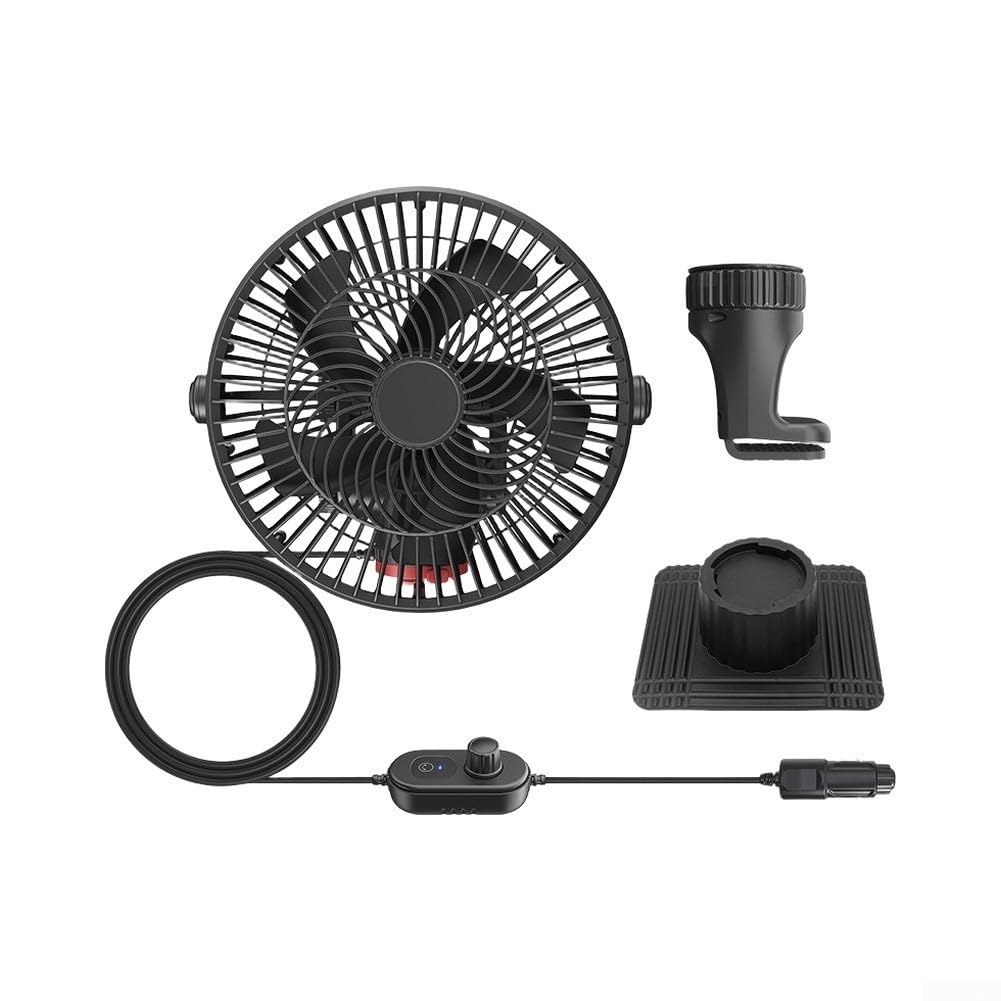 Ventilador de Cabina ABS Silencioso 24V Ventilador de Cabina