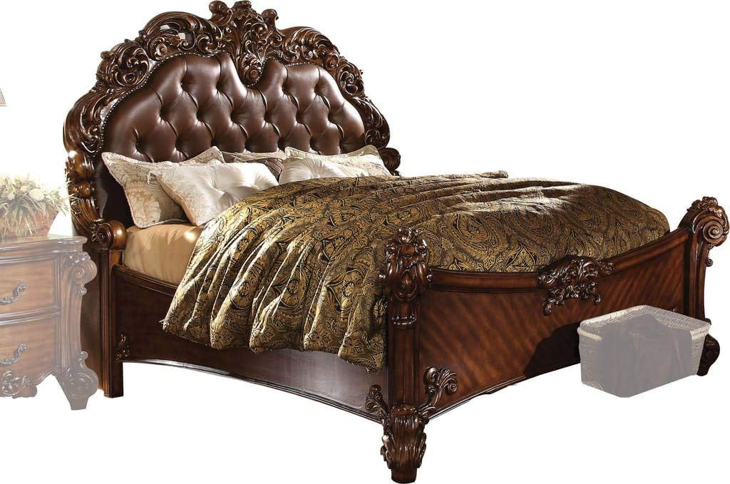 ACME Vendome King Bed in Cherry