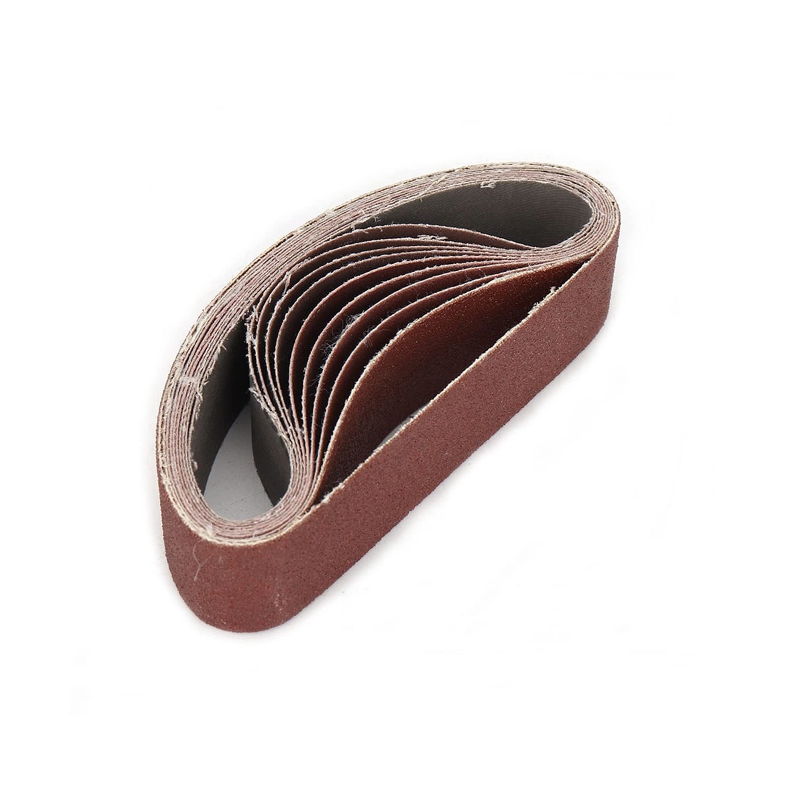 Multifunctional Mini Belt Sander Sharpener Electric Belt Sander Home DIY Polishing Sanding Machine (Color : 10pcs belts, Size : 1)