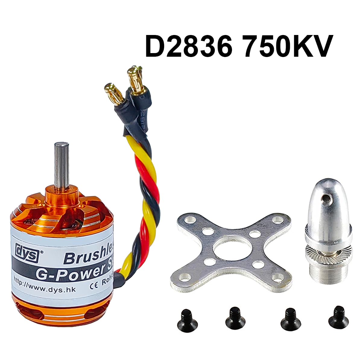 Amazon.com: RHINOESC DYS D2836 1500KV/1120KV/880KV/750KV Brushless