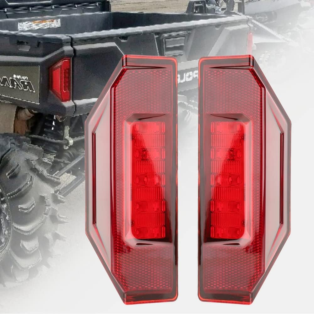 TRUE MODS LED Brake Tail Light for Polaris Ranger Crew 530 570 900 1000 General XP