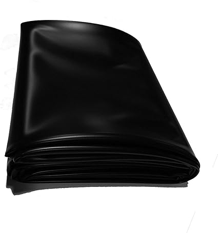 Image 0.2mm Rubber Pond Liner, Flexible Fish Pond Skins Black Heavy Duty Fish Pond Liners,Waterfall and Water Features Fountain Fish Pond Bed Liners Cloth Landscaping Liners Reinforced Impermeable Film ( Si Image 0.2mm Rubber Pond Liner, Flexible Fish Pond Skins Black Heavy Duty Fish Pond Liners,Waterfall and Water Features Fountain Fish Pond Bed Liners Cloth Landscaping Liners Reinforced Impermeable Film ( Si