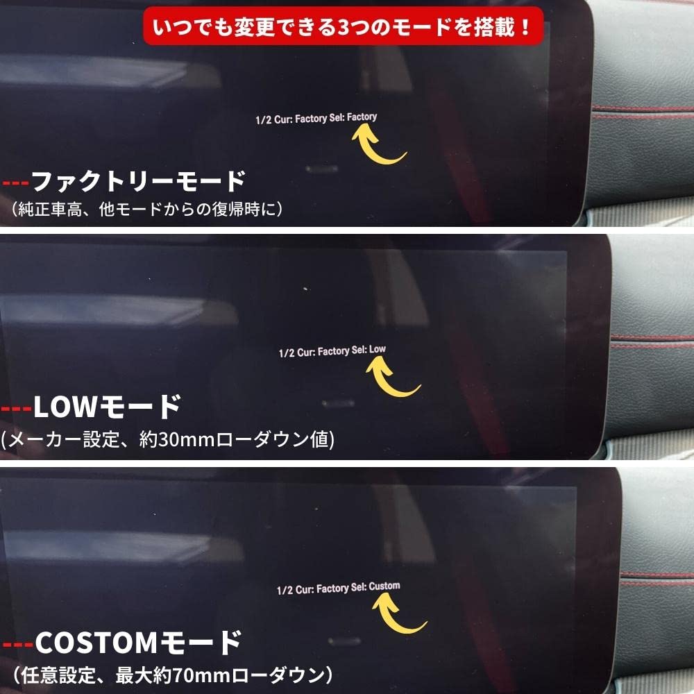 PARTS SHOP 37 ロワリングキット W213 E63 E53 E43 メルセデスベンツ W213 Eクラス E63 E53 E43 AMG ロワリング