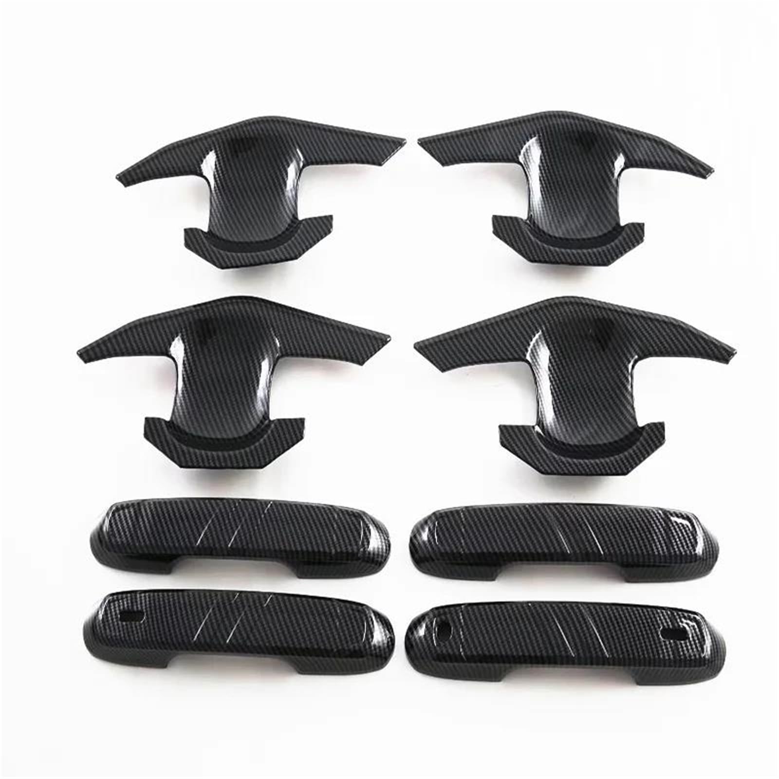 Piwine Style6 For Toyota For Land For Cruiser 250 For Prado Lc250 2024 2025 Car Door Handle Door Handle Bowl Cover Exterior Cover Assembly(Style6)