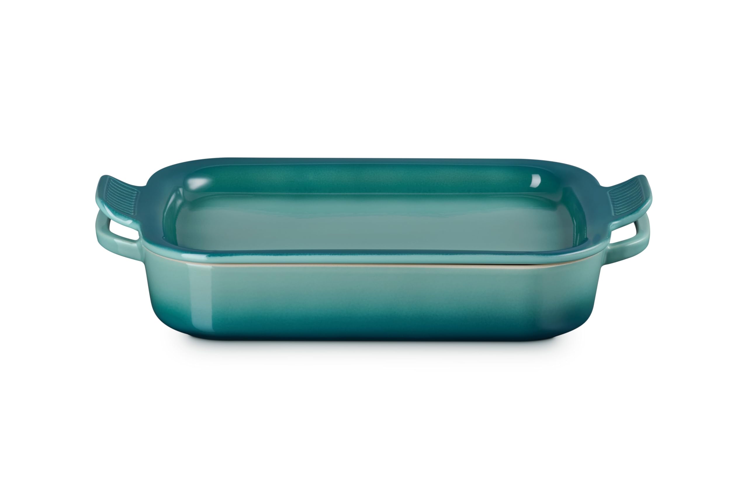 Le Creuset Stoneware Rectangular Dish with Platter Lid, 3 qt., Riviera