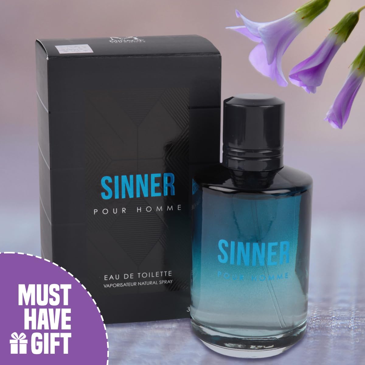 Amazon.com : Sinner Men's Perfume Eau de Toilette – Fresh Spicy