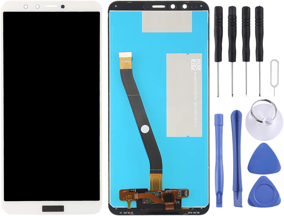 JUNXI Phone case Phone Cover LCD Screen and Digitizer Full Assembly for Huawei Enjoy 8 Plus / Y9 (2018)(Black) Highly Recommended (Color : White)