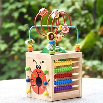 知育玩具 mona Amazon | Sironoa ビーズコースター 知育玩具 ルーピング 2歳 3