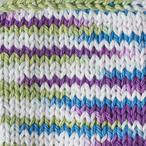 Image of Lily Sugar 'N Cream The Original Ombre Yarn, 2oz, Gauge 4 Medium, 100% Cotton, Fruit Punch - Machine Wash & Dry