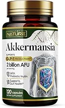 Built by Nature Akkermansia Muciniphila Probiotic Supplement – 2 Billion AFU - Supports GLP-1, Immune & Digestive Gut Health - 120 Delayed Release Capsules