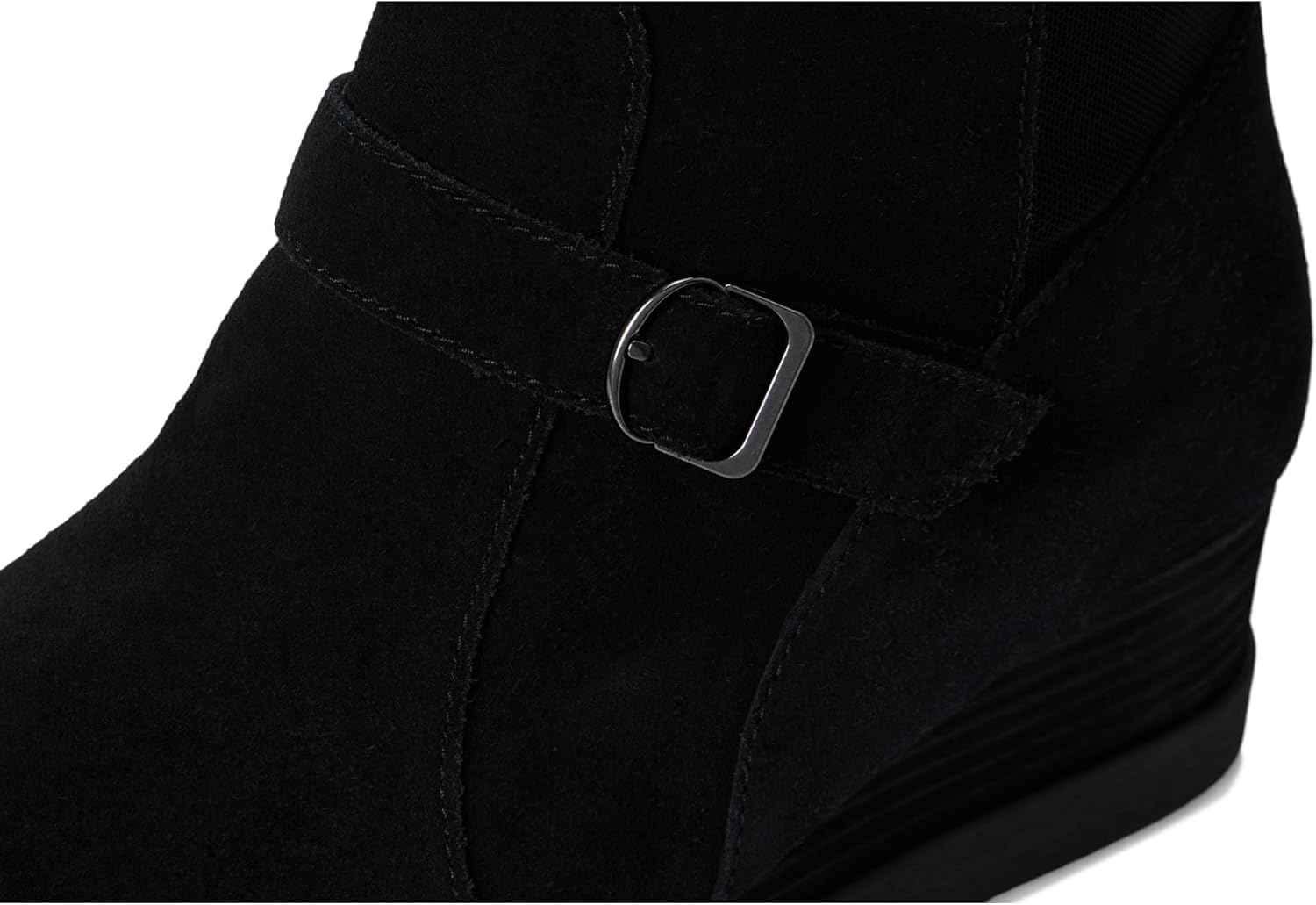 Dansko Shelia Wedge Boot for Women - Durable Waterproof Leathers and Leather-Stacked Heel - Buckle Detail and Tall Shaft for Seasonal Style - Image 2