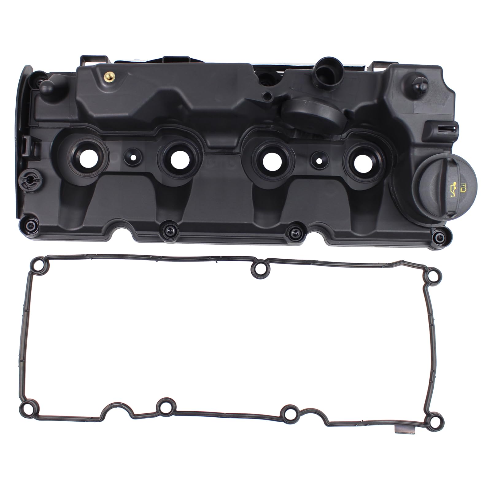 Couvercle de soupape culasse pour Au-di A3 8V Q2 TT Se-at Ateca Leon 5F Skoda Ko-diaq Superb Octa-via MK3 MK4 V-W Caddy MK4 Golf MK6 MK7 Pa-ssat B8 Ti-guan Tou-ran 1.6 2.0 TDI 11.2009-On. wards
