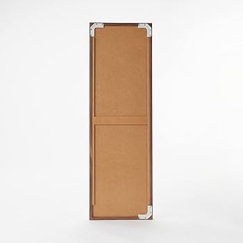 美品　MUJI 壁につけられる家具ミラー ウォールナット 無印良品 壁に付けられる家具ミラー ウォールナット材 中 良品