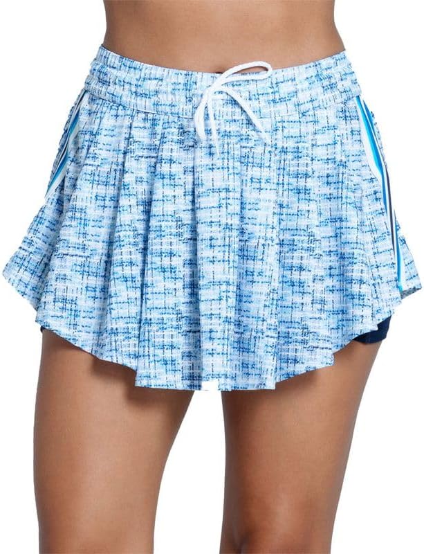 Lucky In Love Novelty High Waist Boucle Skirt - Midnight