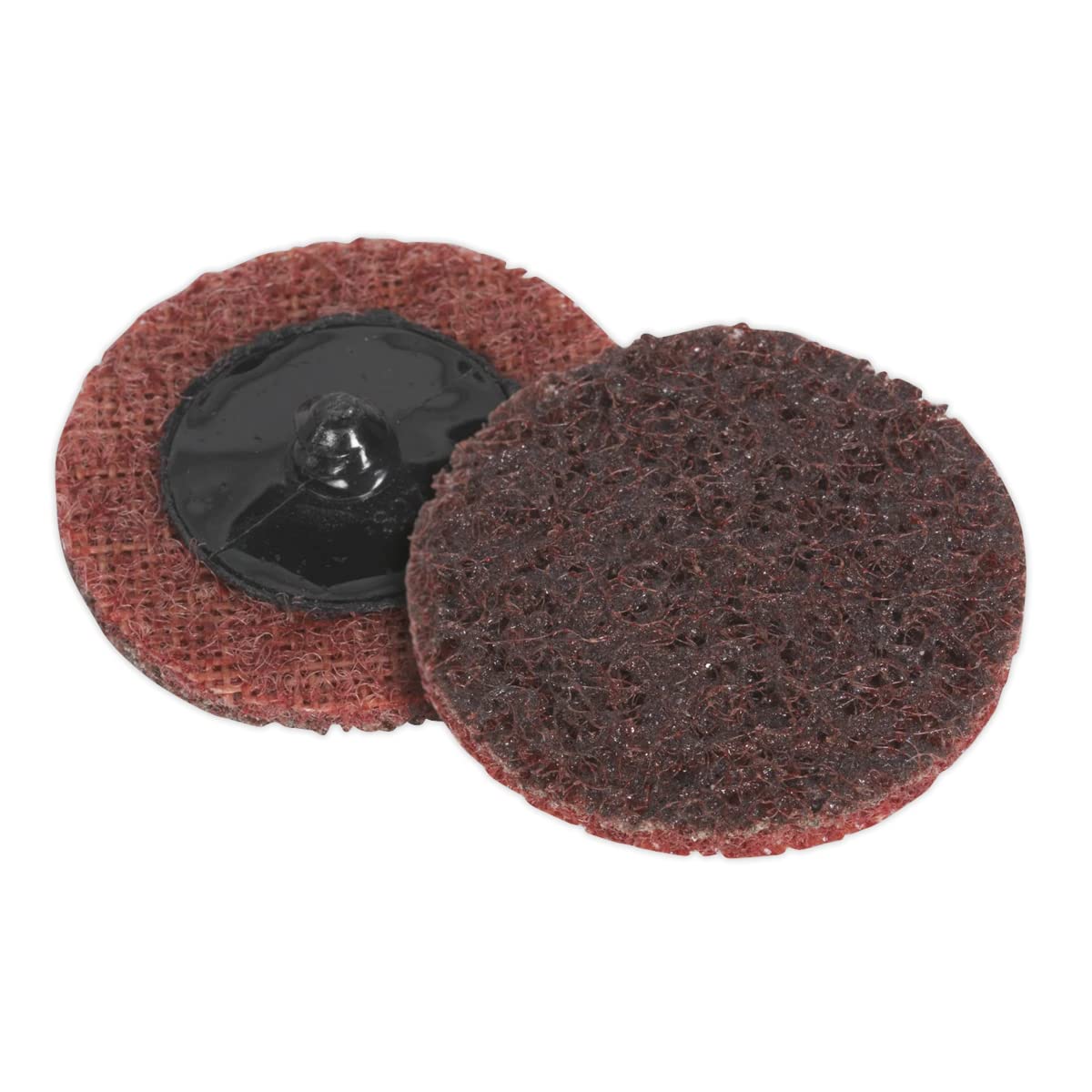 Sealey Quick Change Preparation Pad Size Ø50mm Medium - Pack of 10 PTCQC50M