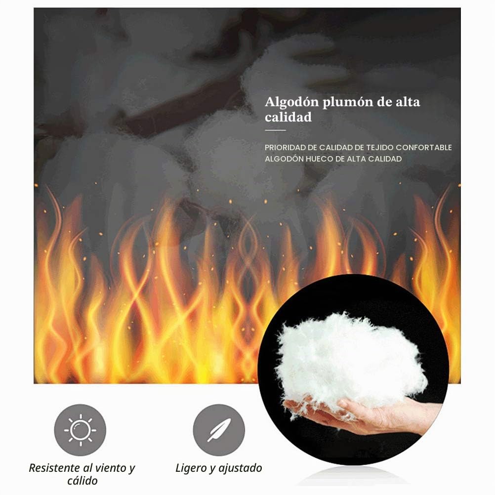 Yumira Chaqueta calefactada para mujeres y hombres, con calefacción eléctrica USB con capucha, abrigo térmico de invierno con 8 zonas de calefacción, temperatura de tres velocidades