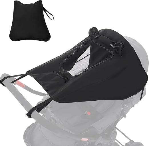 Générique Pare-Soleil Universel Anti-UV 50+ pour Nacelle, Couffin et Poussette