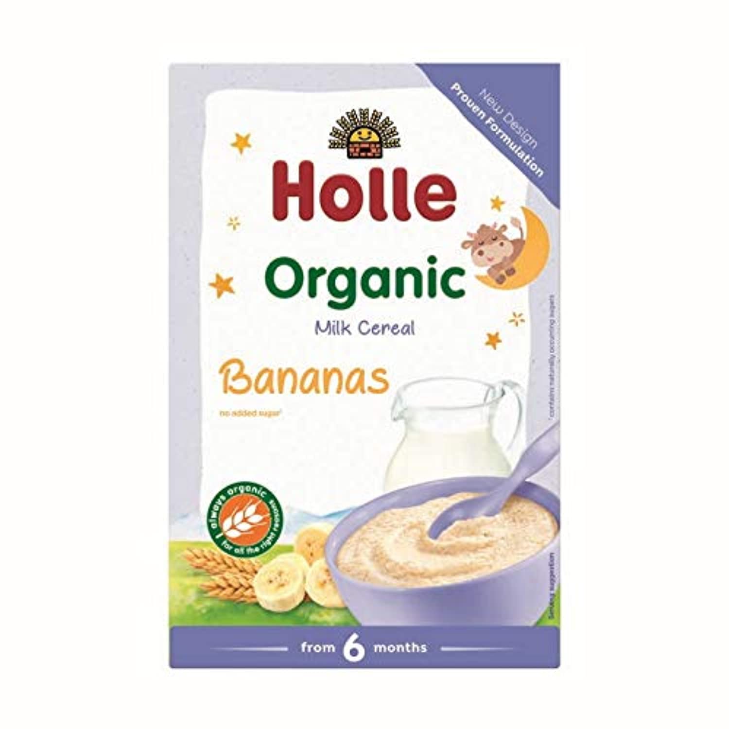 HolleOrganic Milk Cereal Bananas