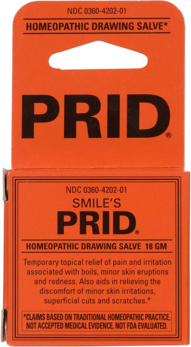 Smile's Prid Homeopathic Drawing Salve 18 g (Pack of 2)2