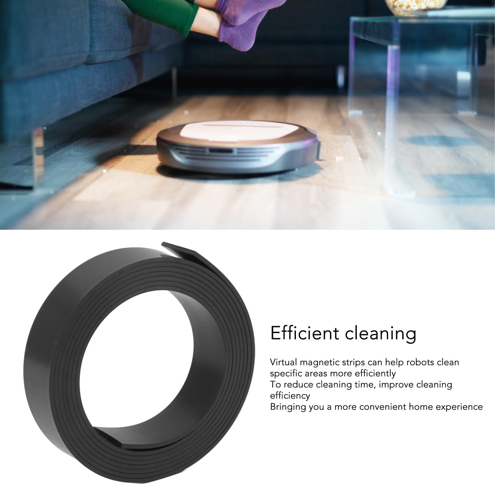 iRobot app virtual boundaries and magnetic strips