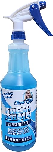 Chem-Girl FRESH AGAIN Removedor de olores y desodorante - Neutraliza olores sucios en tapicería, alfombra, aire, zapatos, alfombras, ropa, camas