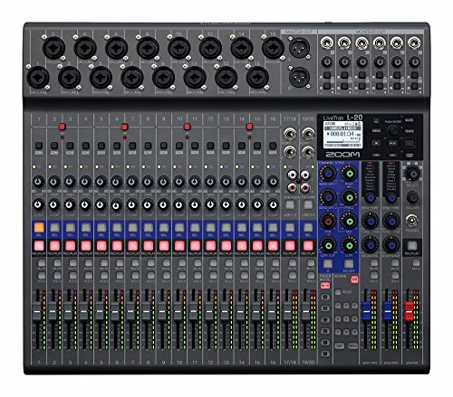 Amazon | ZOOM ズーム L-20 デジタルミキサーレコーダー 20チャンネル 