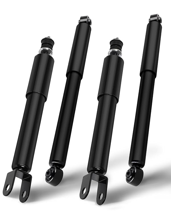 Shocks,SCITOO Front Rear Gas Struts Shock Absorbers Accessories Fit for 2000 2001 2002 2003 2004 2005 2006 for Chevy Suburban 1500/for Tahoe GMC Yukon/for Yukon XL 1500 344381 344384 Set of 4 by SCITOO - Used condition - US$51.58