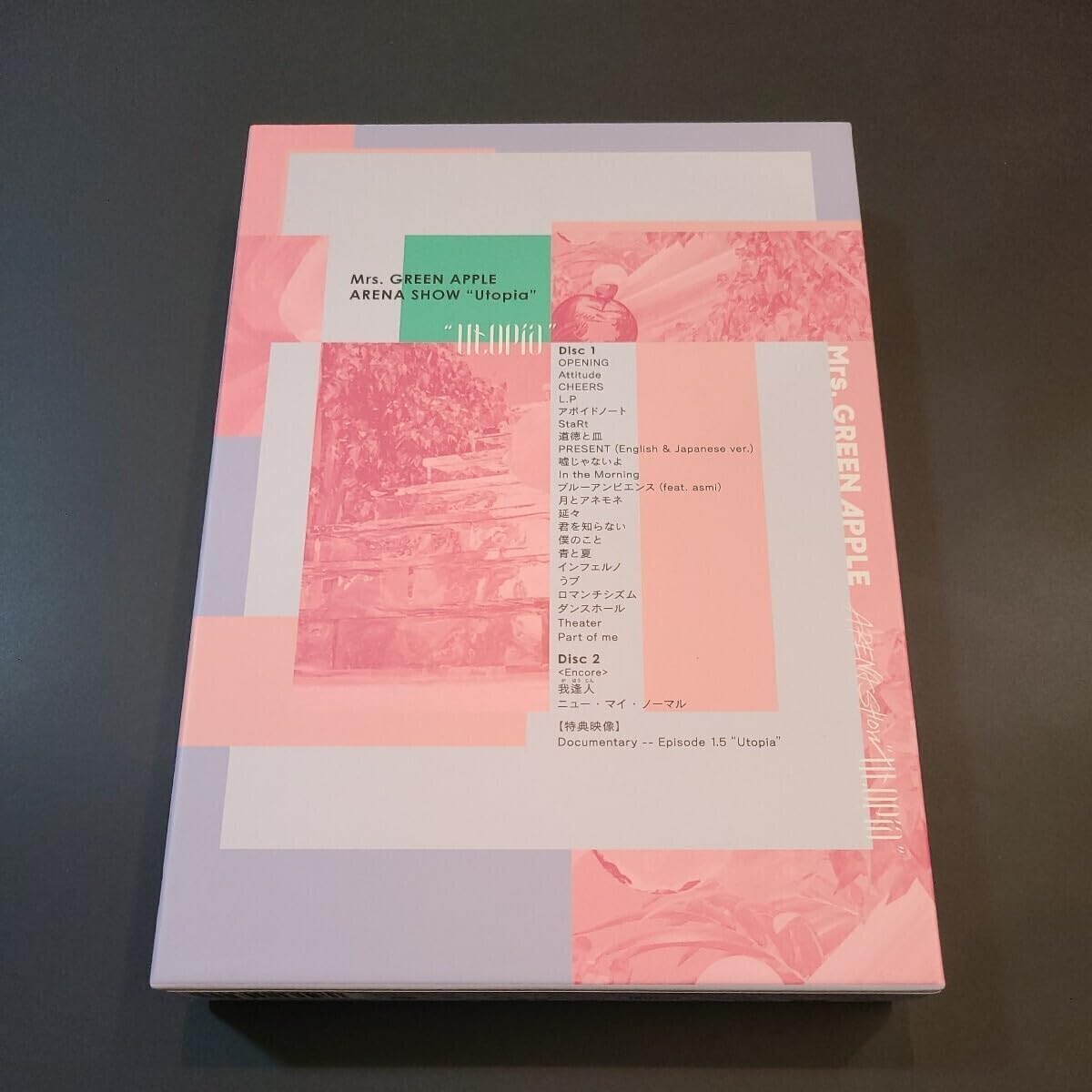 Amazon.co.jp: DVDMrs.GREEN APPLE ARENA SHOW Utopia 初回限定