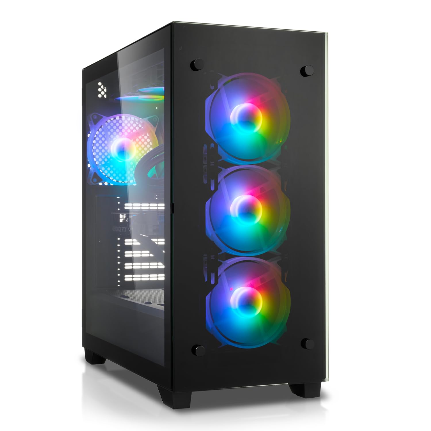 Memory PC Ryzen 7 5700X 8X 4.6 GHz, 32 GB DDR4 RAM High Speed, 1TB M.2 SSD, RTX 4060 8GB, Win 11 Pro